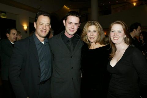 Colin hanks is the biological son of Tom Hanks 